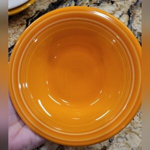 Fiesta 6 1/2 Inch Stackable Cereal Bowl 11 OZ TANGERINE